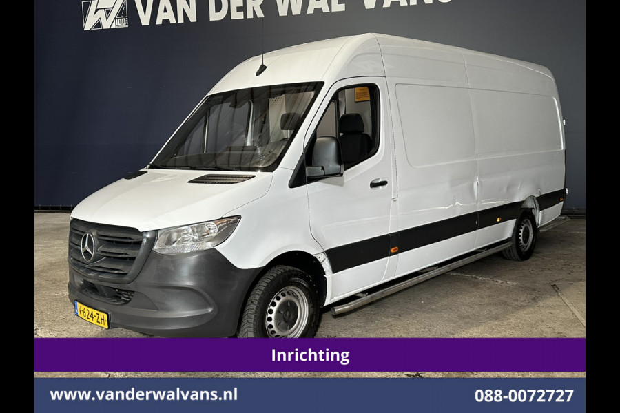 Mercedes-Benz Sprinter 311 CDI Automaat L3H2 *PostNL inrichting* Euro6 Airco | Camera | Schappen Doorloopdeur, 270 Gr. achterdeuren, Sidebars
