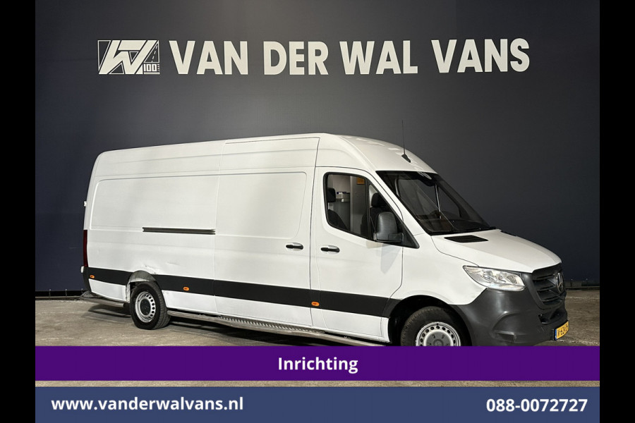 Mercedes-Benz Sprinter 311 CDI Automaat L3H2 *PostNL inrichting* Euro6 Airco | Camera | Schappen Doorloopdeur, 270 Gr. achterdeuren, Sidebars