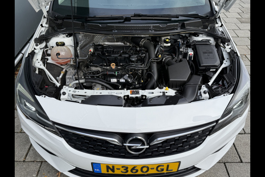 Opel Astra Sports Tourer BWJ 2021 | 1.2T 131PK Bus Elegance | CLIMA | LED | NAVI | CAMERA A | LEDER/STOF | SPORTSTOELEN | CRUISE | CARPLAY
