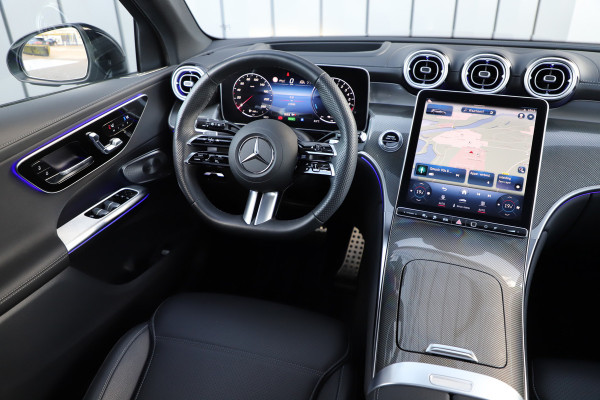 Mercedes-Benz GLC 400e AMG 4-Matic Aut9 | 381PK | Luchtvering | Achterasbesturing | Massage | Head-up | Keyles-go | Burmester | Pano | Distronic+