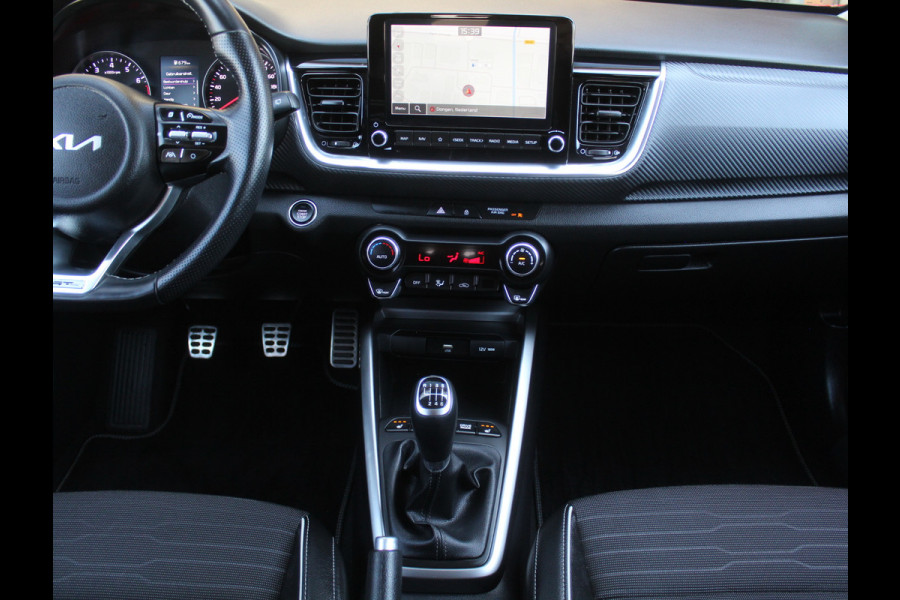 Kia Stonic 1.0 T-GDi MHEV GT-Line CARPLAY | CAMERA | CLIMATE | LED | NAVI | DAB | LMV17 | LEER/STOF | KEYLESS | CRUISE | AFNBTRHAAK | STOEL