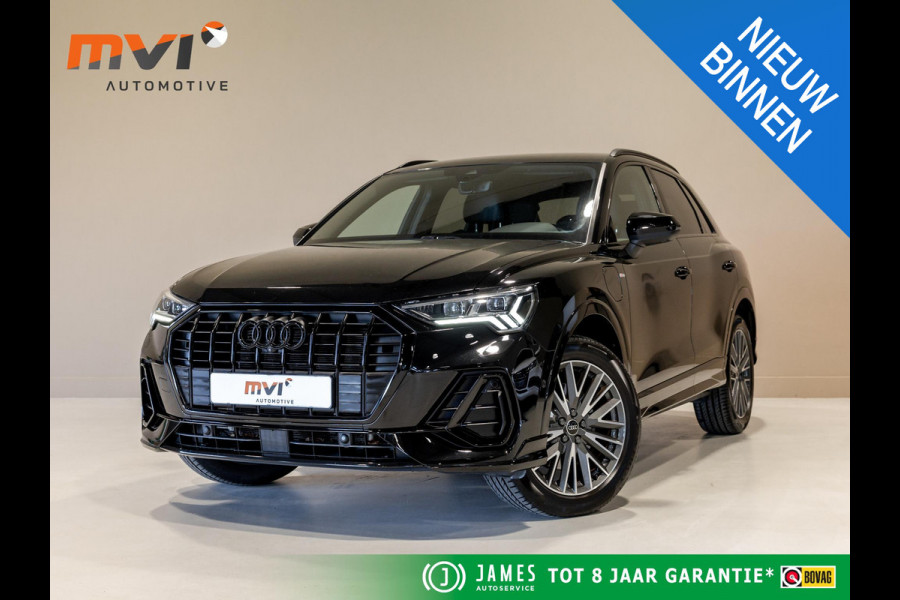 Audi Q3 45 TFSI e S edition / 245pk / Trekhaak / Bang & Olufsen / Keyless / Elektrische stoelverstelling met geheugen /