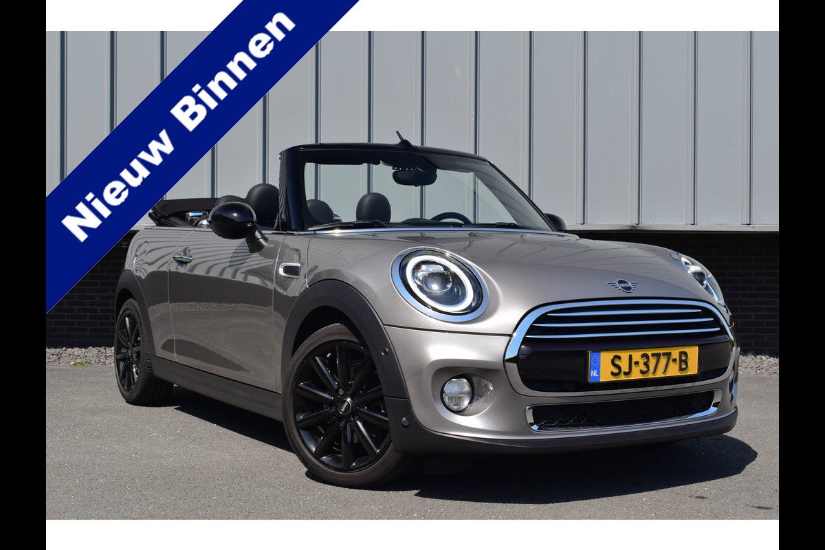 MINI Cabrio 1.5 Cooper Chili | Leder | NL Auto | Carplay | Keyless | Dealer. OH