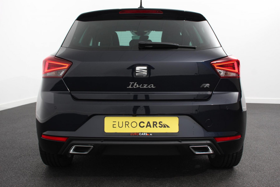 Seat Ibiza 1.0 TSI 110pk DSG FR Navigatie Apple Carplay/Android Auto Camera Parkeersensoren Adaptive cruise control Keyless Entry/Start Virtual Cockpit Stoelverwarming Ledverlichting Getinte ramen