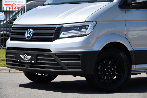 Volkswagen Crafter 35 2.0 TDI L3H2 DC Highline PB Edition Camera, Caplay, LED, 177pk, 2 x Schuifdeur, Clima, Leder, Multimedia, Voorruit verwarming, Automaat, Uniek!