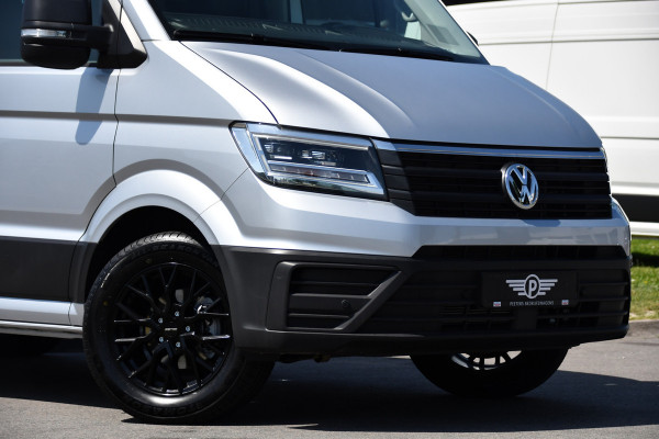Volkswagen Crafter 35 2.0 TDI L3H2 DC Highline PB Edition Camera, Caplay, LED, 177pk, 2 x Schuifdeur, Clima, Leder, Multimedia, Voorruit verwarming, Automaat, Uniek!