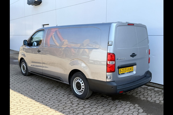 Citroën ë-Jumpy 75kWh L3 Elektrisch 330km WLTP 100% (SOH) BEV Snelladen Navigatie Climate control Cruise control Carplay Camera Laadkabel Parkeersensoren v+a
