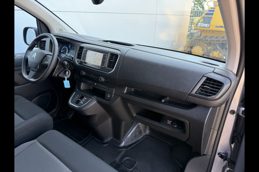 Citroën ë-Jumpy 75kWh L3 Elektrisch 330km WLTP 100% (SOH) BEV Snelladen Navigatie Climate control Cruise control Carplay Camera Laadkabel Parkeersensoren v+a