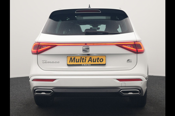 Seat Tarraco 1.4 TSI e-Hybrid FR PHEV 245pk Dealer O.H | Trekhaak Af Fabriek | Panodak | 360 Camera | Adaptive Cruise | Sportstoelen Memory & Verwarmd | BLIS | Apple Carplay | Travel Assist | Keyless | Navigatie | Virtual | DAB | 20" L.M | Plug In Hybrid |