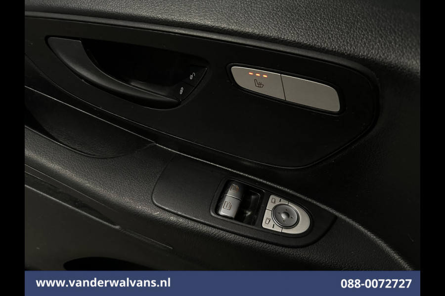 Mercedes-Benz Vito 114 CDI 136pk L2H1 Euro6 Airco | Camera | Cruisecontrol | Stoelverwarming Trekhaak, Parkeersensoren, Bijrijdersbank
