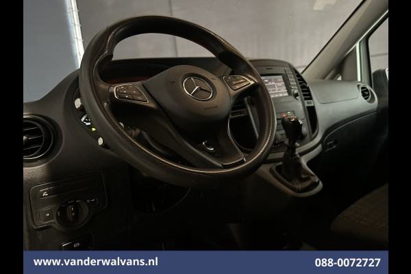 Mercedes-Benz Vito 114 CDI 136pk L2H1 Euro6 Airco | Camera | Cruisecontrol | Stoelverwarming Trekhaak, Parkeersensoren, Bijrijdersbank