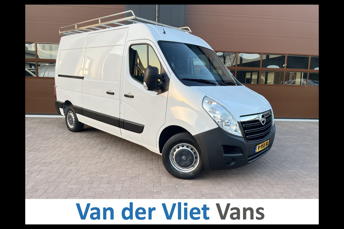 Opel Movano 2.3 CDTI 131pk E6 L2H2 BPM Vrij! Lease €236 p/m, Imperiaal+Trap , Navi, PDC, Airco, Trekhaak, Cruise controle, Onderhoudshistorie aanwezig