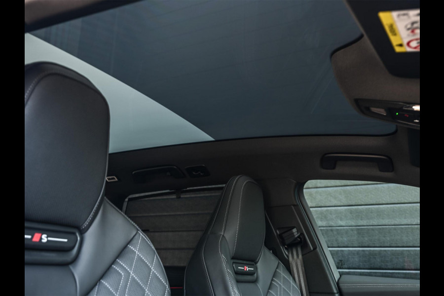 Audi A6 Avant 2.0 e-hybrid quattro S edition Competition | 5 Jaar garantie | Achterasbesturing | B&O | Carbon inleg | Stoelventilatie en Massage | Luchtvering | Panoramadak | Soft close | Keyless | Head-up | 360 camera | Passagiers Display |