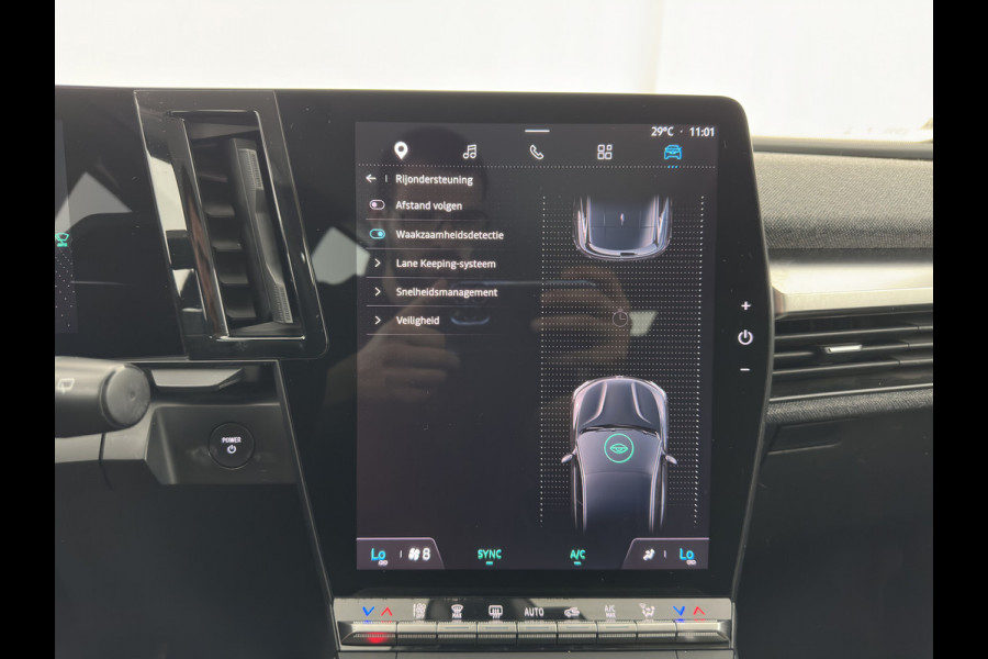 Renault Mégane E-Tech EV60 Optimum Charge Evolution [3-Fase-22kW] {SoH-91%} (INCL-BTW) Aut. *HEATPUMP | FULL-LED | CAMERA | LANE-ASSIST | KEYLESS | NAVI-FULLMAP | CARPLAY | COMFORTSEATS | DIGI-COCKPIT | ECC | PDC | 18"ALU*