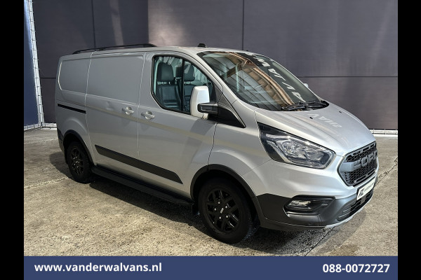 Ford Transit Custom 2.0 TDCI 170pk L1H1 Euro6 Airco | Camera | LED | Apple Carplay | Cruisecontrol | Raptor grill | Leder Android Auto, LM velgen, Verwarmde voorruit, Parkeersensoren, Bijrijdersbank, 2500kg trekvermogen
