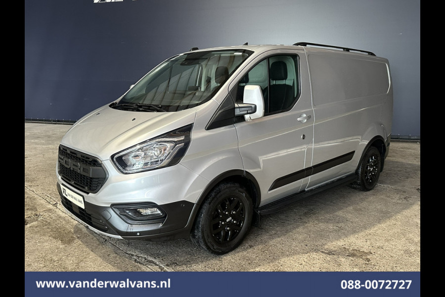 Ford Transit Custom 2.0 TDCI 170pk L1H1 Euro6 Airco | Camera | LED | Apple Carplay | Cruisecontrol | Raptor grill | Leder Android Auto, LM velgen, Verwarmde voorruit, Parkeersensoren, Bijrijdersbank, 2500kg trekvermogen
