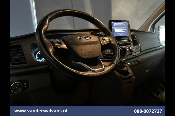 Ford Transit Custom 2.0 TDCI 170pk L1H1 Euro6 Airco | Camera | LED | Apple Carplay | Cruisecontrol | Raptor grill | Leder Android Auto, LM velgen, Verwarmde voorruit, Parkeersensoren, Bijrijdersbank, 2500kg trekvermogen