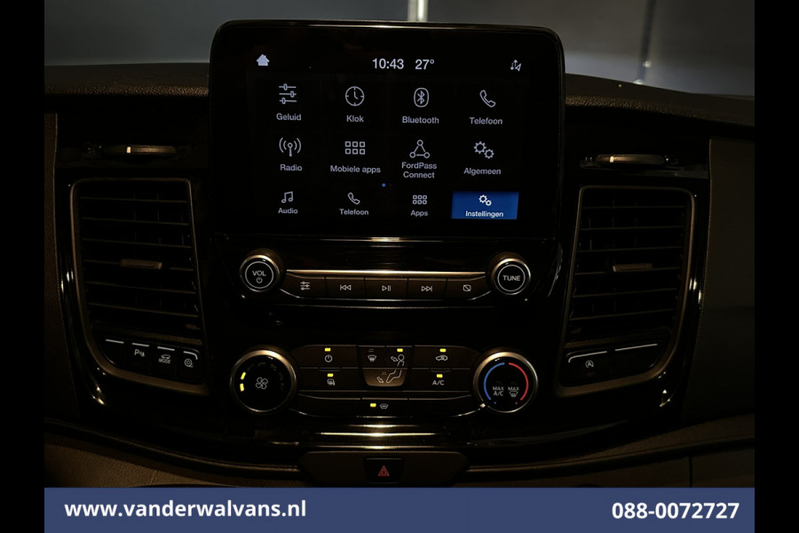Ford Transit Custom 2.0 TDCI 170pk L1H1 Euro6 Airco | Camera | LED | Apple Carplay | Cruisecontrol | Raptor grill | Leder Android Auto, LM velgen, Verwarmde voorruit, Parkeersensoren, Bijrijdersbank, 2500kg trekvermogen