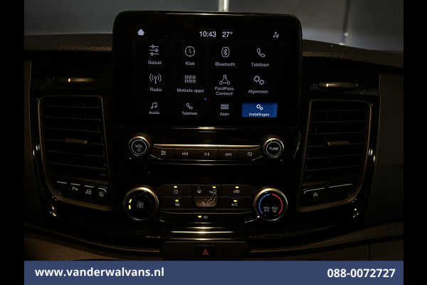 Ford Transit Custom 2.0 TDCI 170pk L1H1 Euro6 Airco | Camera | LED | Apple Carplay | Cruisecontrol | Raptor grill | Leder Android Auto, LM velgen, Verwarmde voorruit, Parkeersensoren, Bijrijdersbank, 2500kg trekvermogen