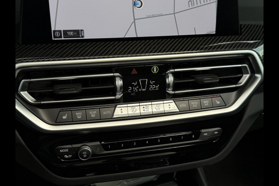 BMW X3 xDrive30e M SPORT | SPORTREMMEN ROOD | PANORAMA | 360 CAMERA | HEAD UP | ADAPTIEF ONDERSTEL |