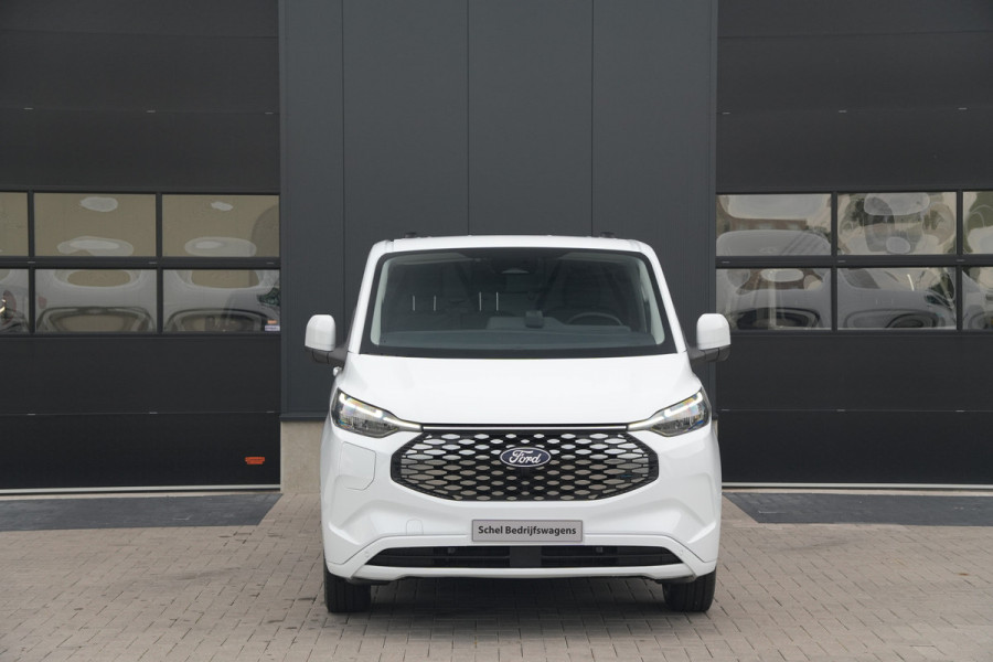 Ford E-Transit Custom 320 L2H1 Limited 71 kWh 218pk - LED - Carplay - Stoelverwarming - Keyless - Cruise - Rijklaar