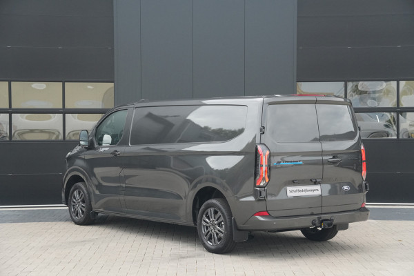 Ford E-Transit Custom 320 L2H1 Limited 71 kWh 218pk - Trekhaak - ACC - B&O - Navi - Stoel/Stuurverwarming - 360 Camera - Blindspot - Rijklaar