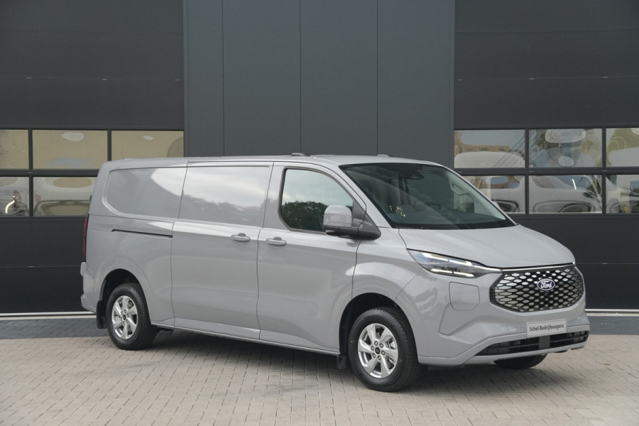 Ford E-Transit Custom 320 L2H1 Limited 71 kWh 218pk - Trekhaak - ACC - B&O - Navi - Stoel/Stuurverwarming - 360 Camera - Blindspot - Rijklaar
