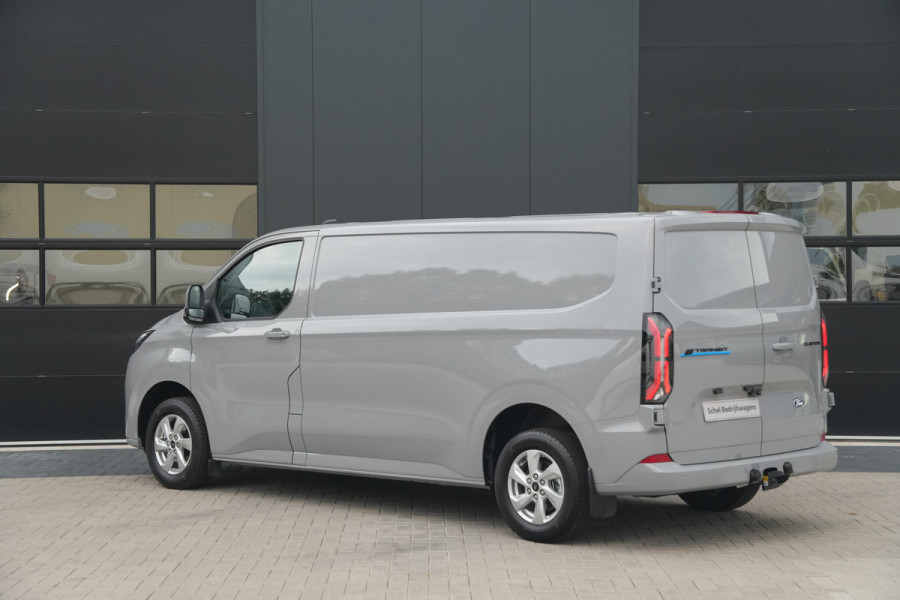 Ford E-Transit Custom 320 L2H1 Limited 71 kWh 218pk - Trekhaak - ACC - B&O - Navi - Stoel/Stuurverwarming - 360 Camera - Blindspot - Rijklaar