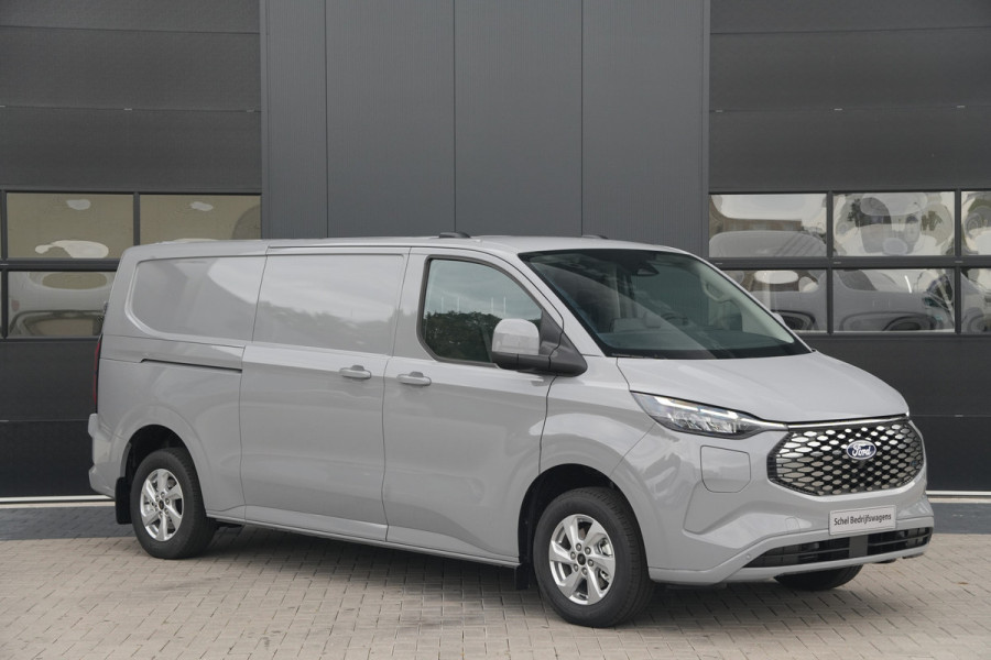 Ford E-Transit Custom 320 L2H1 Limited 71 kWh 218pk - Elek Trekhaak - LED - Carplay - Stoelverwarming - Keyless - Cruise - Rijklaar