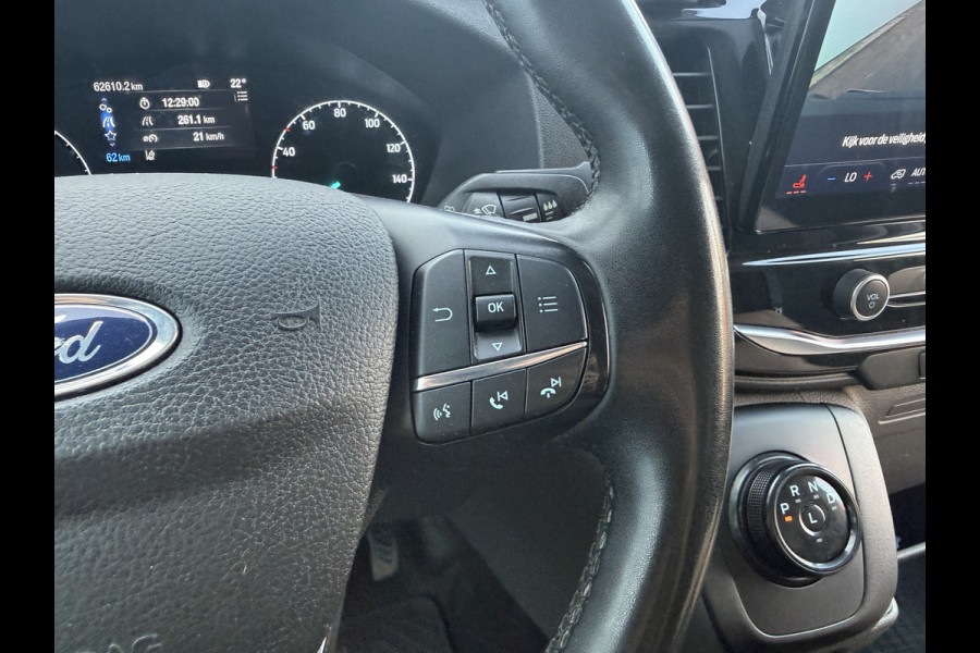 Ford E-Transit 68kWh 184PK L4H3 317km WLTP 95.3% (SOH) BEV Snelladen Carplay Climate control Cruise control Navigatie 360° Camera Stoelverwarming Parkeersensoren v+a