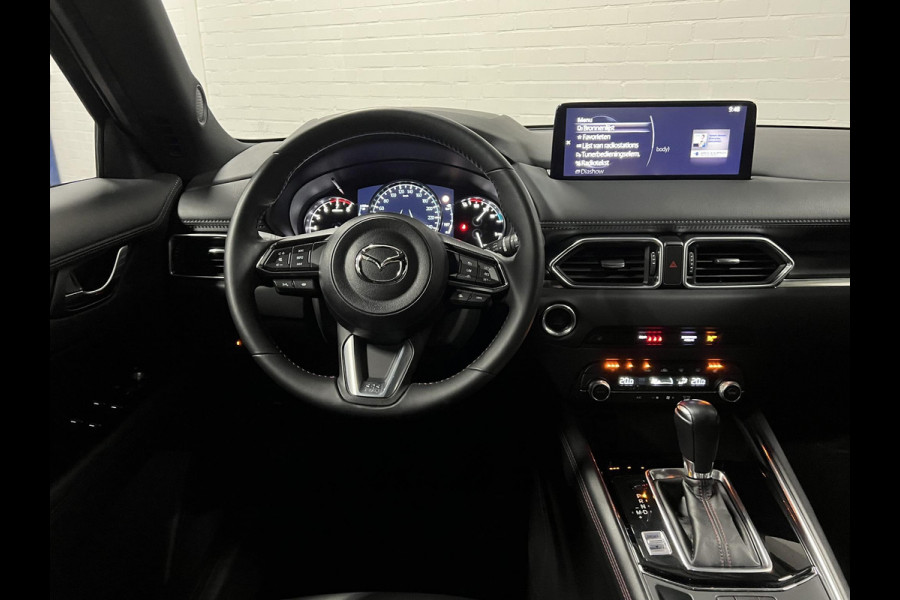 Mazda CX-5 2.0 SkyActiv-G 165 Homura Adapt. cruise control | Stoel-/stuurverwarming | Climate control |  360 camera | Head-up display | Navigatie