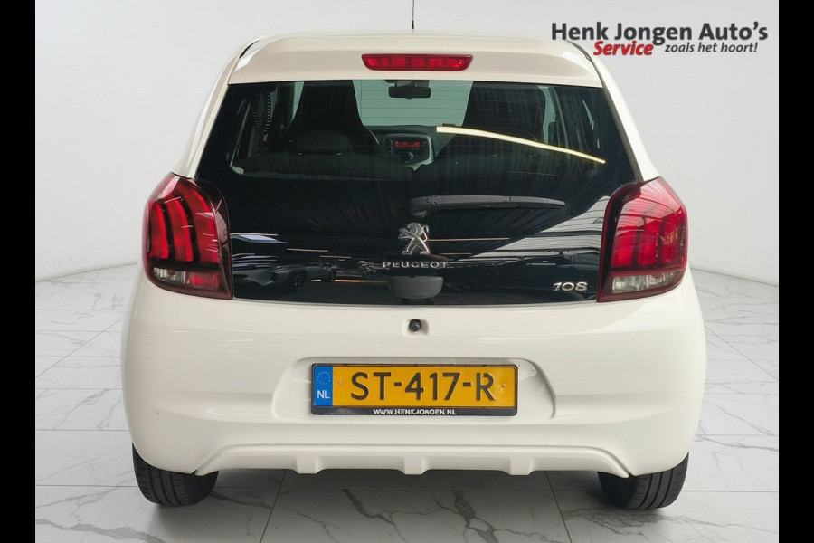 Peugeot 108 1.0 e-VTi Active uit 2018 Rijklaar + 12 maanden Bovag-garantie Henk Jongen Auto's in Helmond,  al 50 jaar service zoals 't hoort!