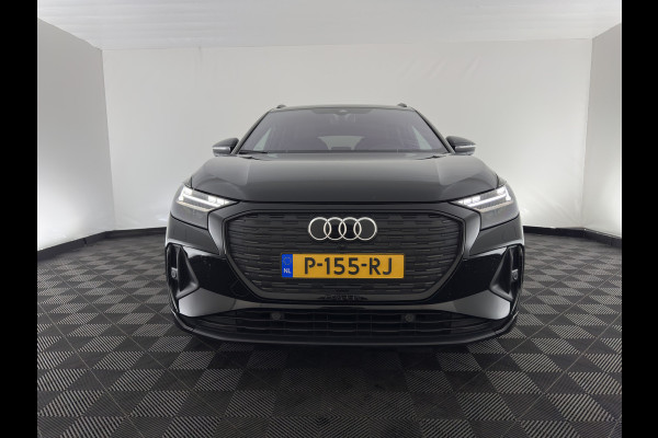 Audi Q4 e-tron 40 Launch S-Line Edition Competition 77 kWh [3-Fase-11kW] {SoH-89%} (INCL-BTW) *HEAT-PUMP | LEATHER | MATRIX-LED | SONOS-SOUND | ADAPTIVE-CRUISE | HEATED-SPORTSEATS | AMBIENTLIGHT | DIGI-COCKPIT | CAMERA | KEYLESS | HEAD-UP |  DAB+ | TOWBAR | 20''ALU*