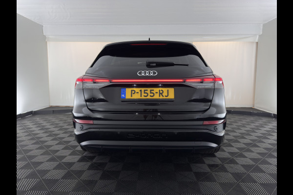 Audi Q4 e-tron 40 Launch S-Line Edition Competition 77 kWh [3-Fase-11kW] {SoH-89%} (INCL-BTW) *HEAT-PUMP | LEATHER | MATRIX-LED | SONOS-SOUND | ADAPTIVE-CRUISE | HEATED-SPORTSEATS | AMBIENTLIGHT | DIGI-COCKPIT | CAMERA | KEYLESS | HEAD-UP |  DAB+ | TOWBAR | 20''ALU*