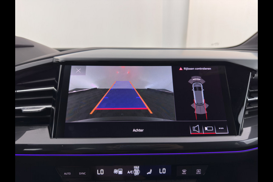 Audi Q4 e-tron 40 Launch S-Line Edition Competition 77 kWh [3-Fase-11kW] {SoH-89%} (INCL-BTW) *HEAT-PUMP | LEATHER | MATRIX-LED | SONOS-SOUND | ADAPTIVE-CRUISE | HEATED-SPORTSEATS | AMBIENTLIGHT | DIGI-COCKPIT | CAMERA | KEYLESS | HEAD-UP |  DAB+ | TOWBAR | 20''ALU*