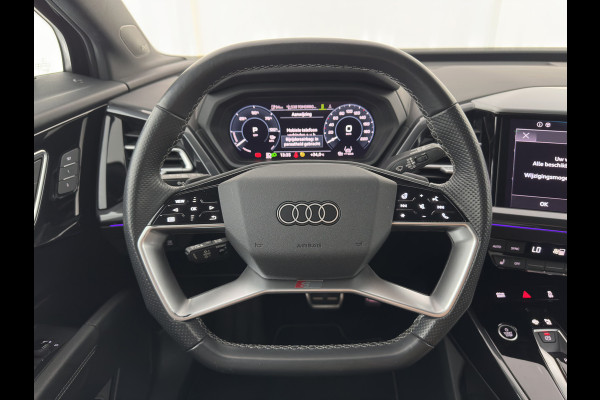 Audi Q4 e-tron 40 Launch S-Line Edition Competition 77 kWh [3-Fase-11kW] {SoH-89%} (INCL-BTW) *HEAT-PUMP | LEATHER | MATRIX-LED | SONOS-SOUND | ADAPTIVE-CRUISE | HEATED-SPORTSEATS | AMBIENTLIGHT | DIGI-COCKPIT | CAMERA | KEYLESS | HEAD-UP |  DAB+ | TOWBAR | 20''ALU*