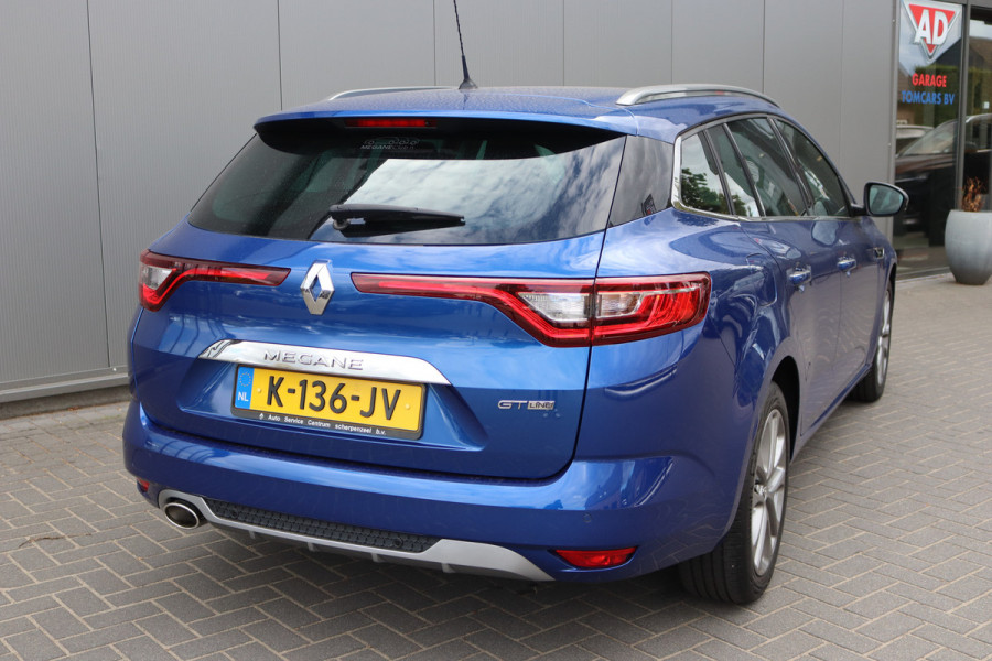 Renault Mégane Estate 1.3 TCe 140PK Automaat GT-Line Trekhaak-1700KG/Gr.-Navigatie/Parkeerhulp