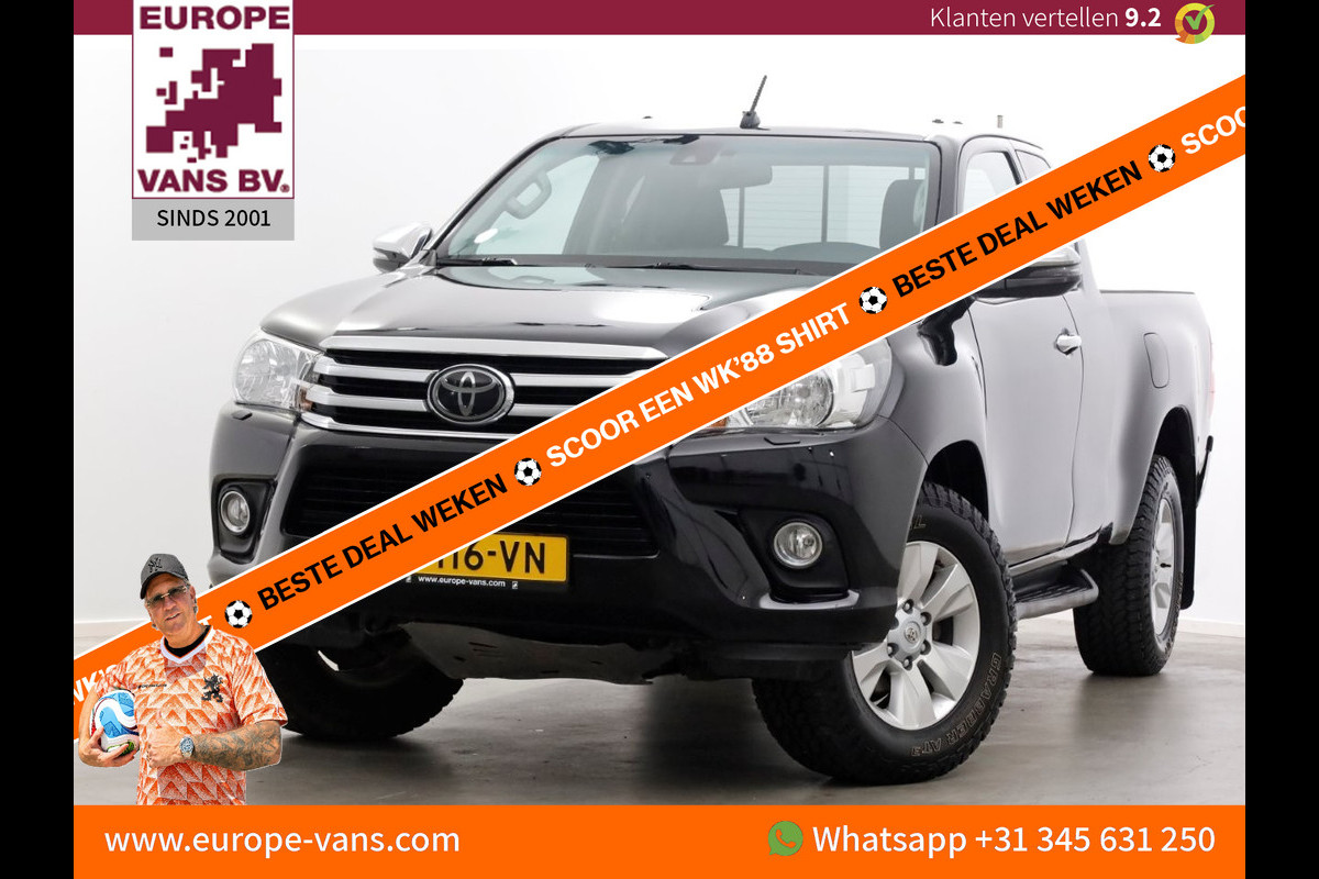 Toyota Hilux 2.4 D-4D-F 150pk E6 4X4 4WD Xtra Cab Professional Trekhaak 3500kg 01-2019