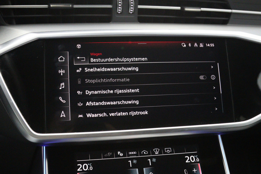 Audi A6 Avant 55 TFSI e quattro Competition, Leder, Trekhaak, 360 Camera, Adap. Cruise Control, Gekoelde Stoelen
