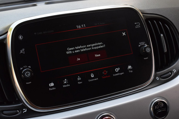 Fiat 500C 1.0 Hybrid Hey Google|Sport|Carplay|