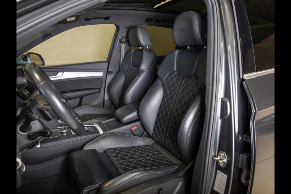 Audi Q5 55 TFSI e quattro Competition SoH 100% 367pk / Panorama dak / Adaptieve cruise control / Stoelverwarming / Dodehoekdetectie / Achtertuitrijcamera / Apple carplay /