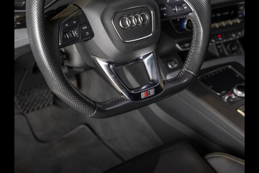 Audi Q5 55 TFSI e quattro Competition SoH 100% 367pk / Panorama dak / Adaptieve cruise control / Stoelverwarming / Dodehoekdetectie / Achtertuitrijcamera / Apple carplay /