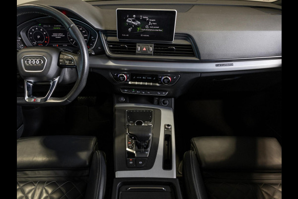 Audi Q5 55 TFSI e quattro Competition SoH 100% 367pk / Panorama dak / Adaptieve cruise control / Stoelverwarming / Dodehoekdetectie / Achtertuitrijcamera / Apple carplay /