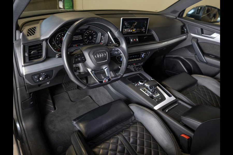 Audi Q5 55 TFSI e quattro Competition SoH 100% 367pk / Panorama dak / Adaptieve cruise control / Stoelverwarming / Dodehoekdetectie / Achtertuitrijcamera / Apple carplay /