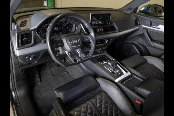 Audi Q5 55 TFSI e quattro Competition SoH 100% 367pk / Panorama dak / Adaptieve cruise control / Stoelverwarming / Dodehoekdetectie / Achtertuitrijcamera / Apple carplay /