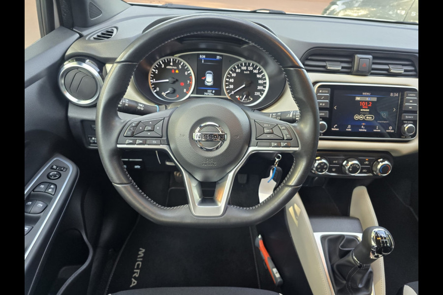 Nissan Micra 1.0 IG-T N-Connecta | 2E EIGENAAR | 12MND GARANTIE | AIRCO | CRUISE | CAMERA | ANDROID |