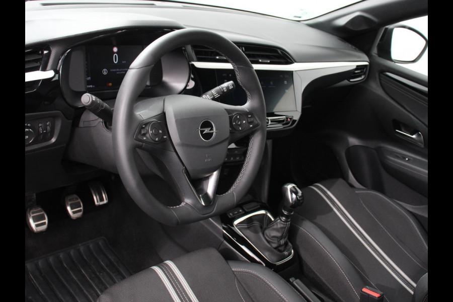 Opel Corsa 1.2 Turbo 100pk GS Nieuw model! Navigatie Apple Carplay/Android Auto Digitale Cockpit Airco Camera Parkeer sensoren V+A Cruise Control Lichtmetalen Velgen Dab