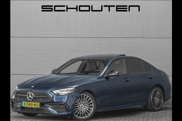 Mercedes-Benz C-Klasse 200 Launch Edition AMG Line Pano Trekhaak Camera Stoelverw