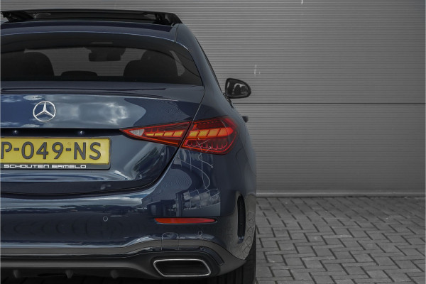 Mercedes-Benz C-Klasse 200 Launch Edition AMG Line Pano Trekhaak Camera Stoelverw