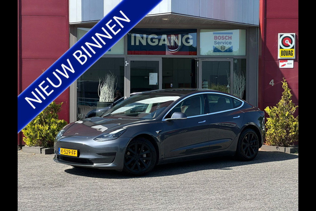 Tesla Model 3 Standard RWD Plus | Trekhaak | Tabacco Leder